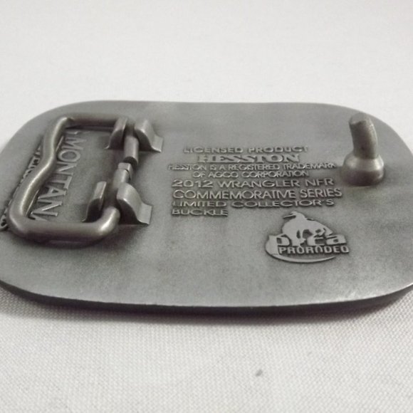 National Finals Rodeo 2012 Hesston Wrangler Commemorative Belt Buckle - Picture 7 of 8
